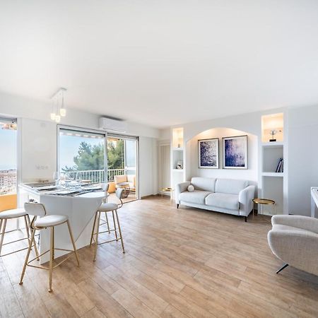 Appartamento Monaco Border, Sea View, Terrace, Free Parking Beausoleil Esterno foto