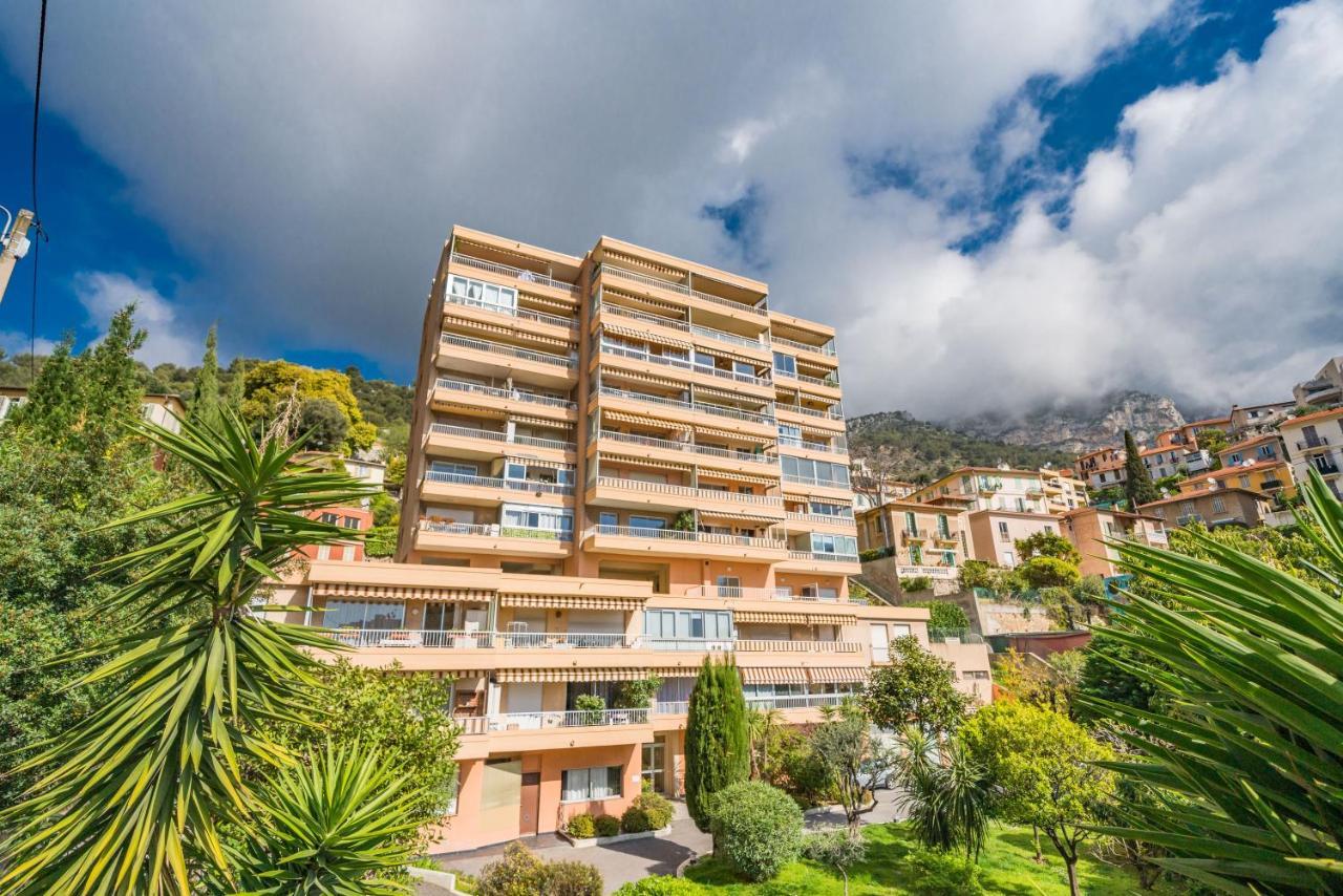 Appartamento Monaco Border, Sea View, Terrace, Free Parking Beausoleil Esterno foto
