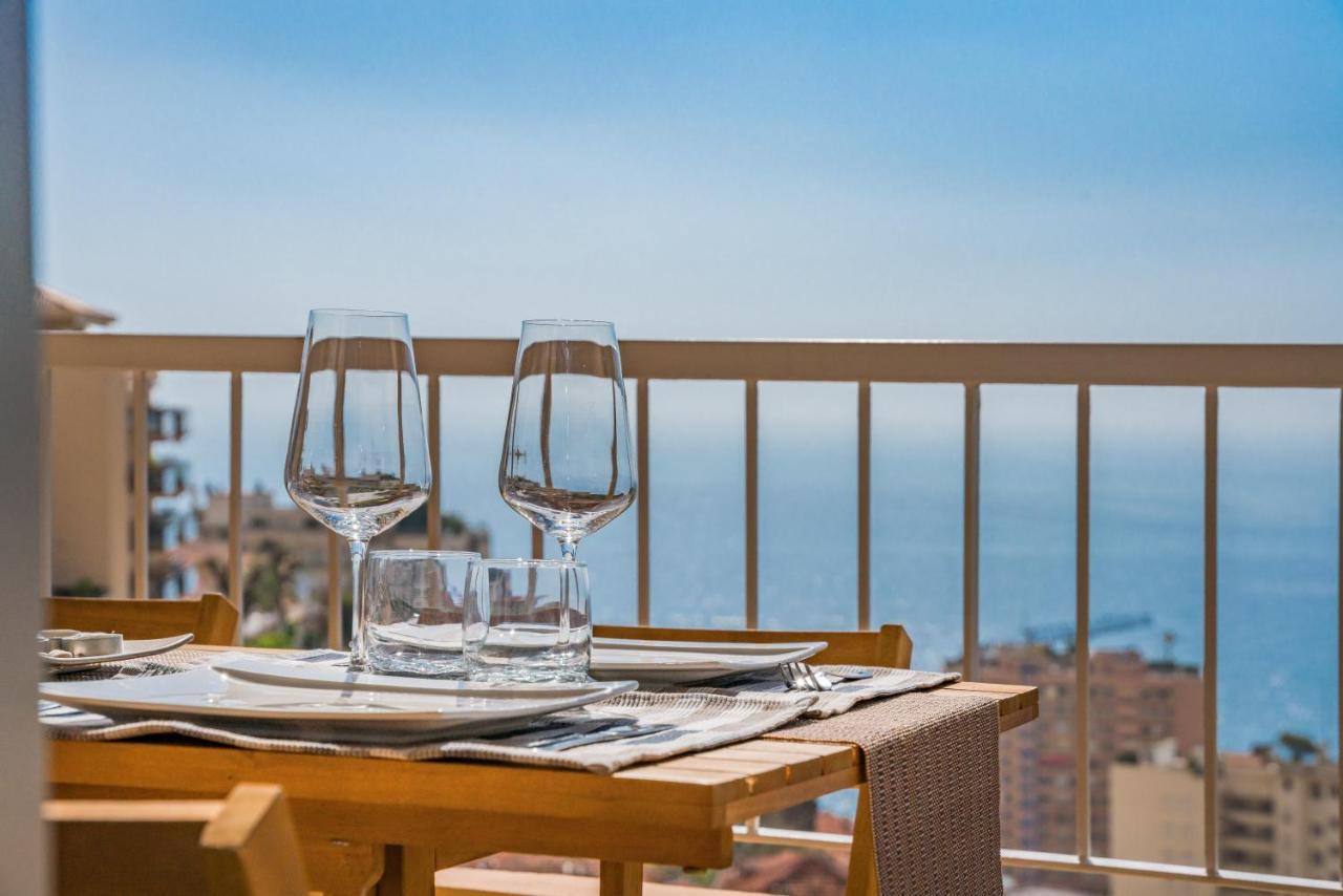 Appartamento Monaco Border, Sea View, Terrace, Free Parking Beausoleil Esterno foto