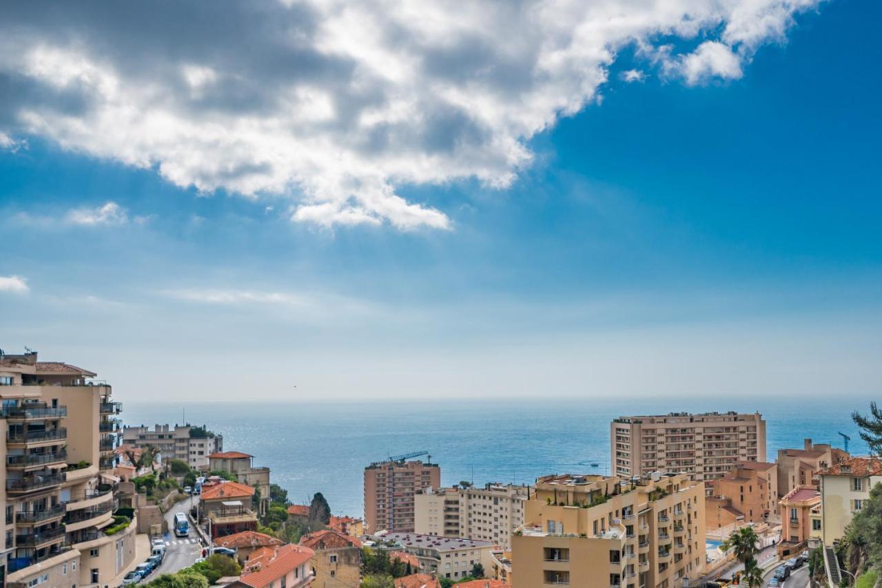 Appartamento Monaco Border, Sea View, Terrace, Free Parking Beausoleil Esterno foto