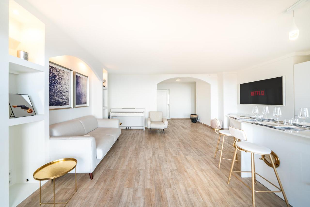 Appartamento Monaco Border, Sea View, Terrace, Free Parking Beausoleil Esterno foto
